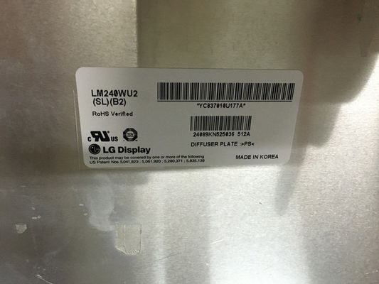 شاشة LM240WU4-SLB1 LG مقاس 24.0 بوصة 1920 (RGB) × 1200400 شمعة / متر مربع شاشة LCD صناعية