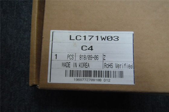 LC171W03-C4 شاشة إل سي دي فيليبس 17.1 بوصة 1280 × 768 450 شمعة / متر مربع شاشة LCD الصناعية