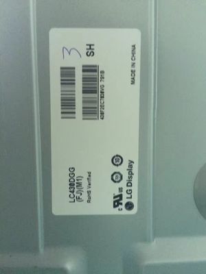 LC430EUE-FHM2 شاشة LG 43 بوصة 1920 (RGB) × 1080 300cd / m2 شاشة LCD الصناعية 51PPI