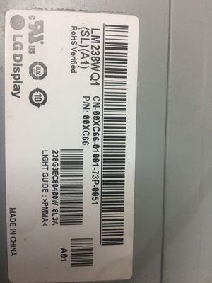23.8 &quot;2560 × 1440 شاشة TFT صناعية 300cd / m2 LM238WQ1-SLA1