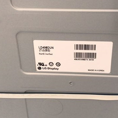 LD490EQG-FNA1 شاشة LG 49 بوصة 3840 × 2160700cd / m2 شاشة LCD الصناعية