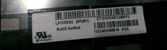 LP133WD2-SPB1 شاشة LG مقاس 13.3 بوصة 1600 × 900 300 شمعة / متر مربع شاشة LCD الصناعية