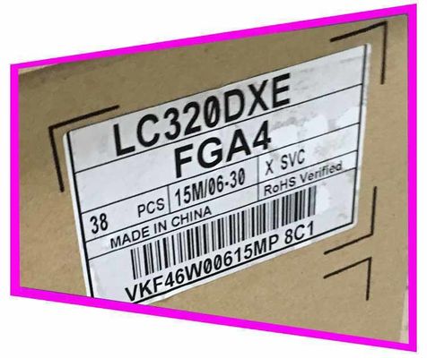 شاشة TFT مربعة مقاس 32.0 بوصة 1920x1080 300cd / M2 LC320DUE-FGA4.0