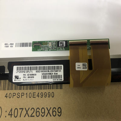 12.5in 1366x768 شاشات عرض LCD 300cd / M2 125PPI LP125WH2-SPT1