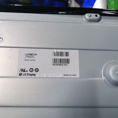 LD490DUN-THC1 شاشة LG مقاس 49 بوصة 1920 (RGB) × 1080450 شمعة / متر مربع شاشة LCD الصناعية