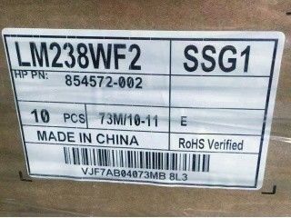 92PPI 23.8 &quot;شاشة Tft مربعة 250cd / m2 LM238WF2-SSG1