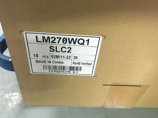 27.0" 2560x1440 لوحة LCD TFT 400cd/M2 LM270WQ1-SLB1 89/89/89/89 (النوع) ((CR≥10)