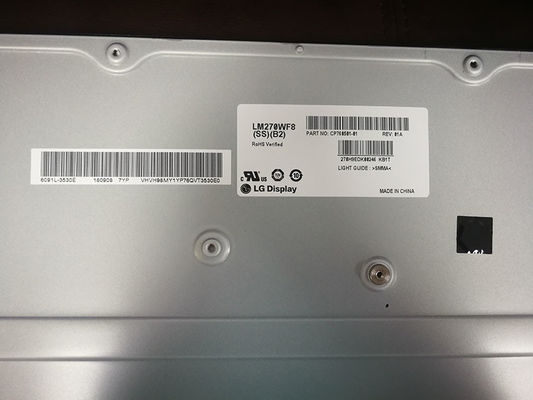 LM270WF8-SSB2 شاشة LG مقاس 27.0 بوصة 1920 (RGB) × 1080250 شمعة / متر مربع شاشة LCD صناعية