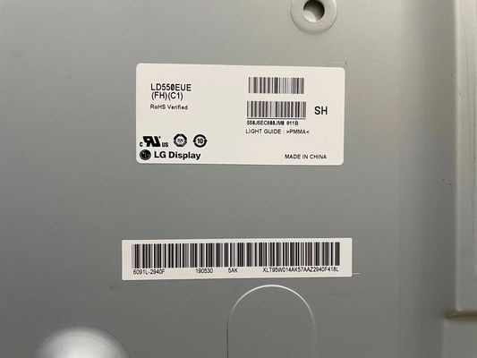 LD550EUE-FHC1 شاشة LG مقاس 55 بوصة 1920 (RGB) × 1080 300 شمعة / متر مربع شاشة LCD الصناعية