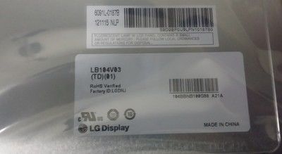 LB104V03-A1 LG.Philips LCD 10.4 &quot;640 (RGB) × 480400 cd / m² شاشة LCD الصناعية