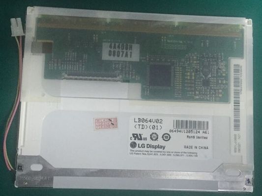 LB064V02-A1 LG. Philips LCD مقاس 6.4 بوصة 640 (RGB) × 480250 شمعة / متر مربع شاشة LCD الصناعية