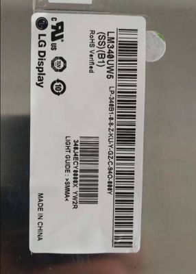 LM340UW5-SSB1 شاشة إل جي 34 بوصة 3440 (RGB) × 1440400 شمعة / متر مربع شاشة LCD الصناعية