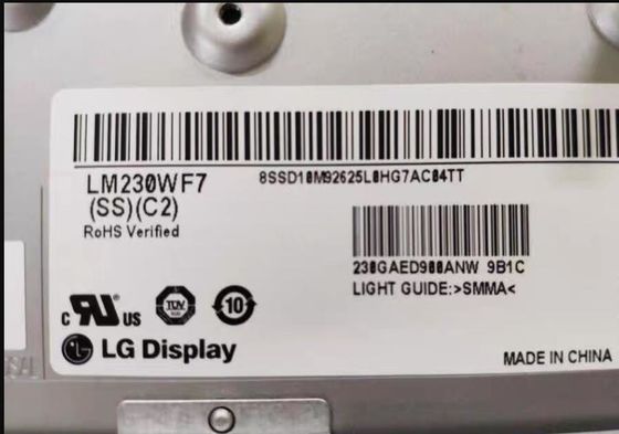 LM230WF7-SSB2 شاشة LG مقاس 23.0 بوصة 1920 (RGB) × 1080250 شمعة / متر مربع شاشة LCD صناعية