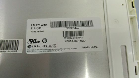 LM171W02-TLB2 شاشة إل سي دي فيليبس 17.1 بوصة 1440 (RGB) × 900250 شمعة / متر مربع شاشة LCD الصناعية