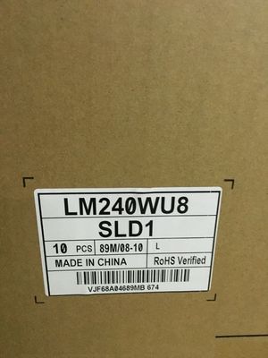 LM240WU8-SLD1 شاشة LG مقاس 24.0 بوصة 1920 (RGB) × 1200 300 شمعة / متر مربع شاشة LCD الصناعية