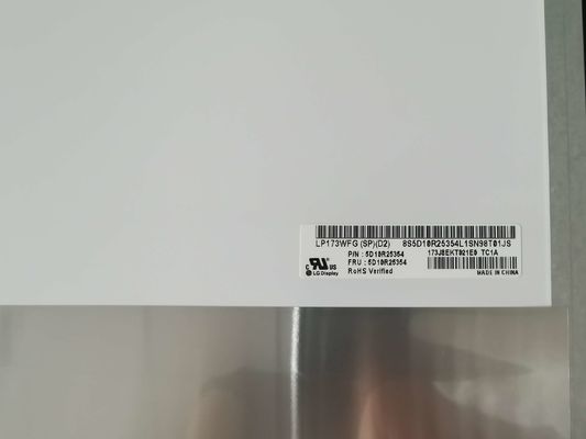 LP173WFG-SPD2 شاشة LG 17.3 بوصة 1920 (RGB) × 1080 300 شمعة / متر مربع شاشة LCD الصناعية