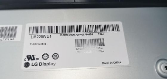 22.5in 250cd/m2 100PPI WLED TFT Panel LM225WU1-SSA1 89/89/89/89 (النوع) ((CR≥10)