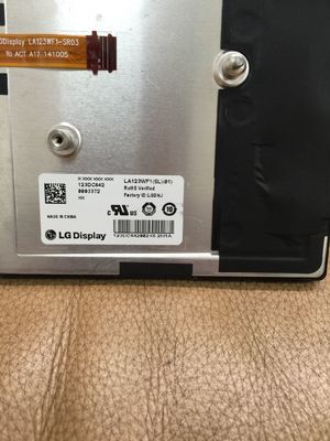 12.3" 1920×720 167PPI 720cd/m2 لوحة TFT LCD LA123WF1-SL01 89/89/89/89 (النوع) ((CR≥10)