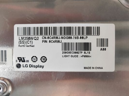 LM250WQ2-SSC1 شاشة LG مقاس 25.0 بوصة 2560 (RGB) × 1440 300 شمعة / متر مربع شاشة LCD الصناعية