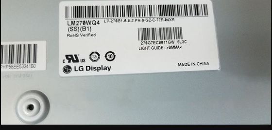 LM270WQ4-SSB3 شاشة LG مقاس 27.0 بوصة 2560 (RGB) × 1440350 شمعة / متر مربع شاشة LCD الصناعية
