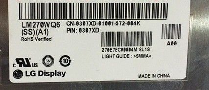 27.0 &quot;108PPI 2560 × 1440 لوحة Tft مربعة 300cd / m2 LM270WQ6-SSA1