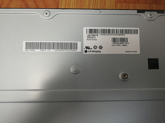 27.0" 81PPI شاشة LCD WLED 250cd/m2 1920×1080 LM270WF8-SSA1 89/89/89/89 (النوع) ((CR≥10)