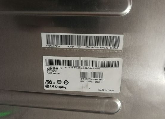 LM315WR2-SSA1 شاشة LG 32.0 &quot;3840 (RGB) × 2160450 شمعة / متر مربع شاشة LCD الصناعية