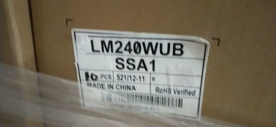شاشة LM240WUB-SSA1 LG مقاس 24.0 بوصة 1920 (RGB) × 1200350 شمعة / متر مربع شاشة LCD الصناعية