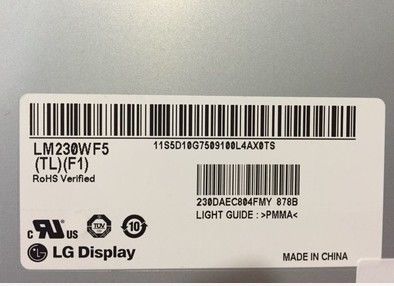 شاشة LM230WF3-SLQ5 LG 23.0 بوصة 1920 (RGB) × 1080250 شمعة / متر مربع شاشة LCD الصناعية