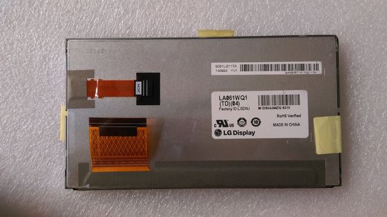 LA061WQ1-TD04 شاشة LG 6.1 &quot;480 (RGB) × 272250 شمعة / متر مربع شاشة LCD الصناعية