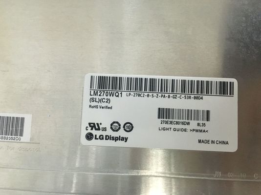 LM270WQ1-SLC2 شاشة LG 27.0 &quot;2560 (RGB) × 1440350 شمعة / متر مربع شاشة LCD الصناعية