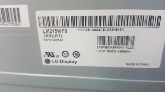 LM215WF9-SSA2 شاشة إل جي 21.5 بوصة 1920 (RGB) × 1080250 شمعة / متر مربع شاشة LCD الصناعية