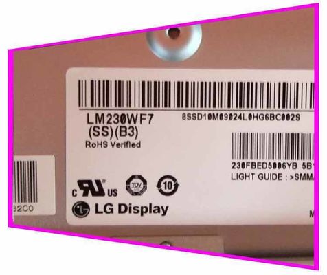 LM230WF7-SSB1 شاشة LG مقاس 23.0 بوصة 1920 (RGB) × 1080250 شمعة / متر مربع شاشة LCD صناعية