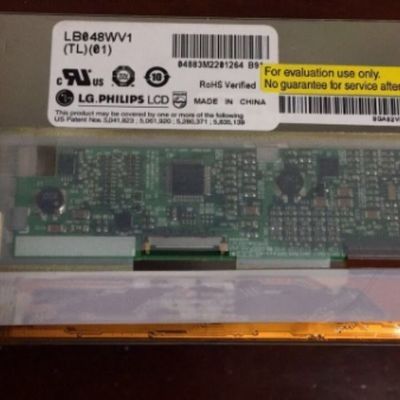 LB048WV1-TL01 LG.Philips LCD 4.8 &quot;800 (RGB) × 480280 cd / m² شاشة LCD الصناعية