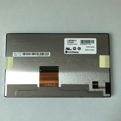 LA070WV2-TD01 شاشة LG 7.0 &quot;800 (RGB) × 480550 شمعة / متر مربع شاشة LCD الصناعية
