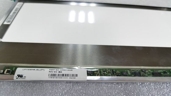 LP116WH4-SLP1 شاشة LG 11.6 بوصة 1366 (RGB) × 768400 شمعة / متر مربع شاشة LCD الصناعية