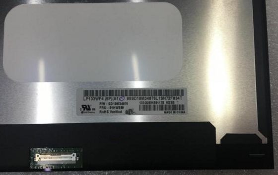 LP133WF4-SPA1 شاشة LG مقاس 13.3 بوصة 1920 (RGB) × 1080 300 شمعة / متر مربع شاشة LCD صناعية