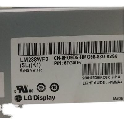 LM238WF1-SLK2 شاشة LG 23.8 بوصة 1920 (RGB) × 1080250 شمعة / متر مربع شاشة LCD الصناعية
