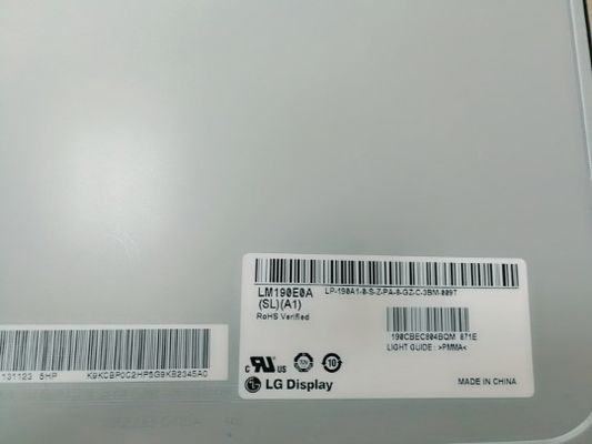 LM190E0A-SLA1 شاشة إل جي 19.0 بوصة 1280 (RGB) × 1024 250cd / m2 شاشة LCD الصناعية