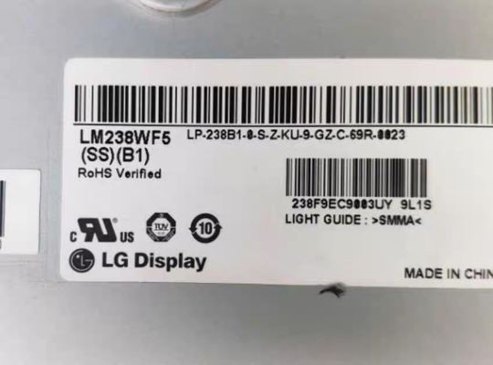 LM238WF5-SSB1 شاشة LG 23.8 بوصة 1920 (RGB) × 1080250 شمعة / متر مربع شاشة LCD الصناعية