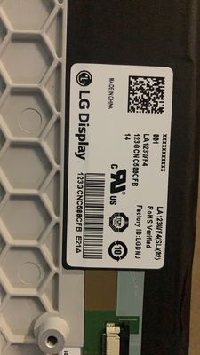 12.3 &quot;1920 × 720 750cd / m2 لوحة LCD الصناعية LA123WF4-SL01 167PPI