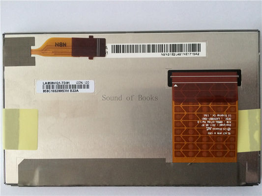 5.0 &quot;480 × 234 RGB 1100cd / m2 لوحة LCD صناعية 106PPI LA050WQ1-TD01
