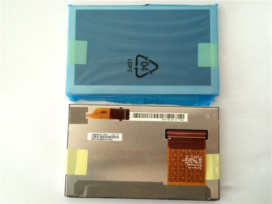 5.0 &quot;480 × 234 RGB 1100cd / m2 لوحة LCD صناعية 106PPI LA050WQ1-TD01