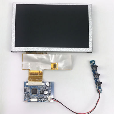 5.0 &quot;800 × 480 RGB 188PPI لوحة LCD الصناعية HSD050IDW1-A20 HannStar 0.98W