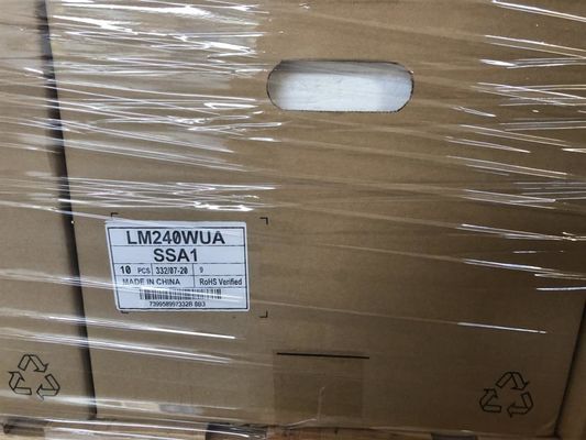 300cd/m2 24.0 بوصة لوحة LCD TFT متماثلة LM240WUA-SSA1 94PPI 89/89/89/89 (النوع.)