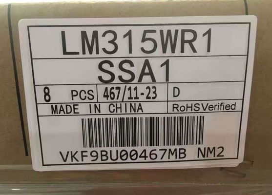 LM315WR1-SSB1 شاشة LG 32 &quot; 3840 ((RGB) × 2160 ، UHD 139PPI 350 cd / m2 شاشة LCD صناعية