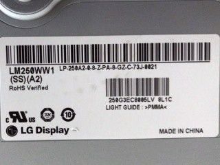 20.0 &quot;250cd / M2 NTSC Industrial Lcd Panel CSHD 111PPI LM250WW1-SSA2