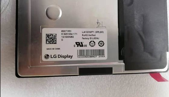 12.3 &quot;التماثل 167PPI Tft شاشة LCD 600cd / M2 أفقي LA123WF4-SR08